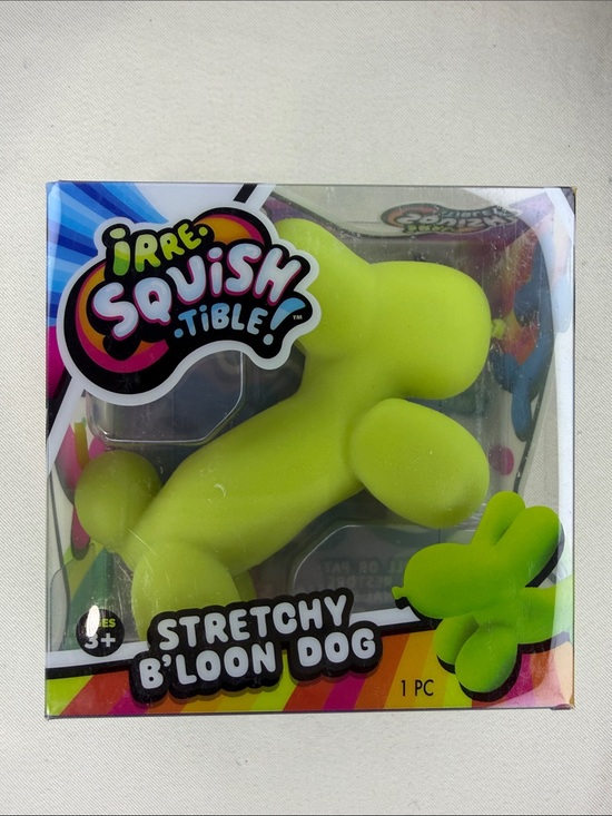 Other - Irre Squish-tible Stretchy B'loon Dog - Neon Green